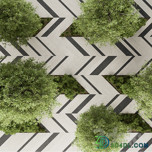 Urban and Environment Element Set 48 3D Models