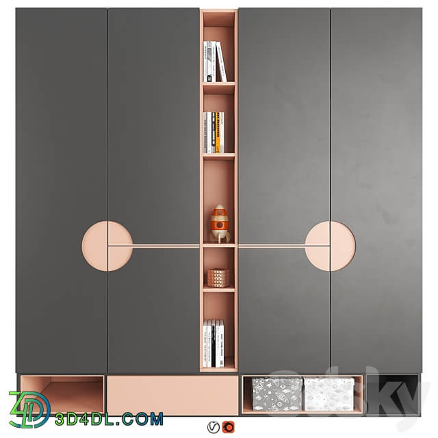 Furniture composition 38 3D Models
