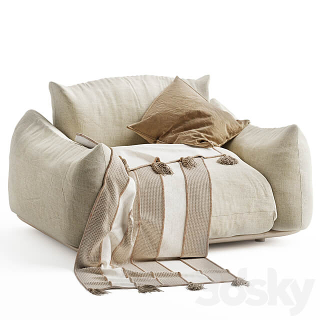 Arflex Marenco Chair 3D Models