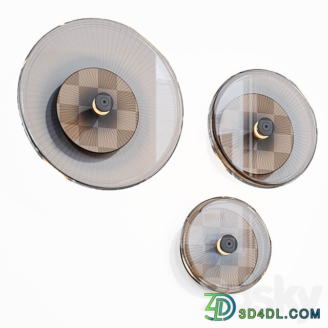 Wall lamps CORAL from Soktas 3D Models