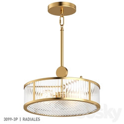 Favorite 3099 3P Pendant light 3D Models 