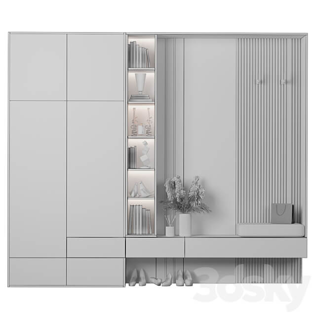 hallway composition 3D Models