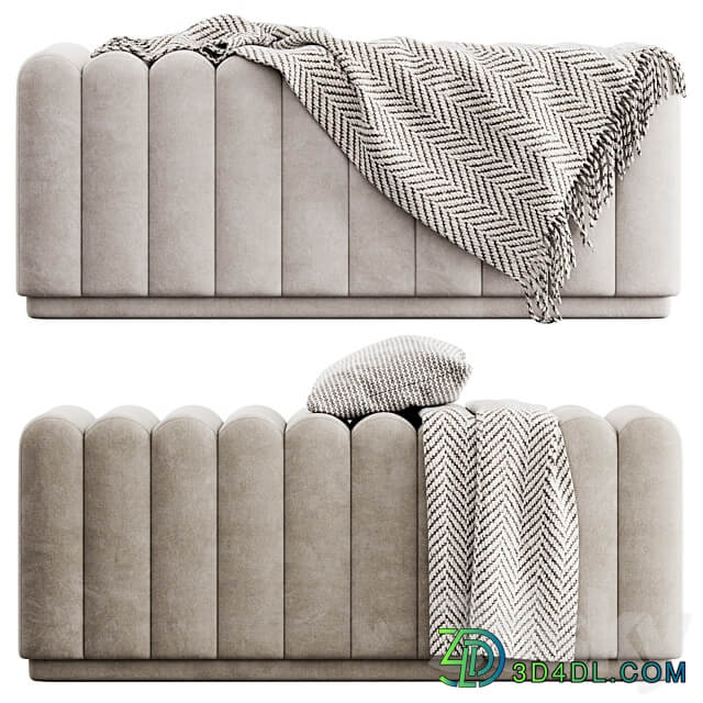 Bente Bench by Eichholtz 3D Models