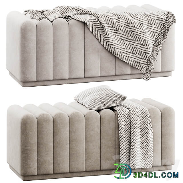Bente Bench by Eichholtz 3D Models