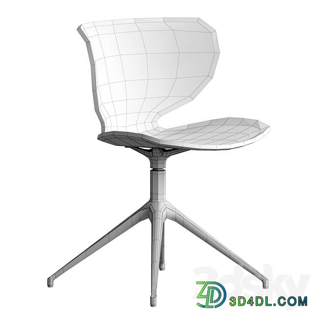 Hamilton dining chair 3D Models