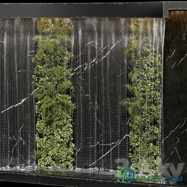Waterfall fountains cascade 24 Other 3D Models