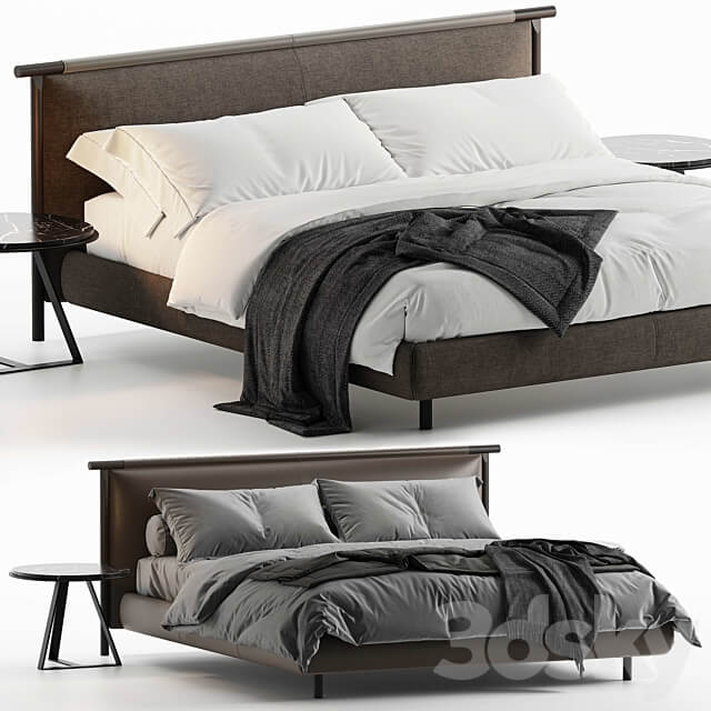 Ditre Italia NATHAN Bed 3D Models