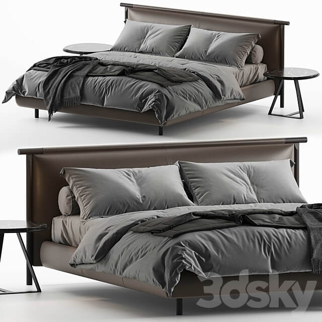 Ditre Italia NATHAN Bed 3D Models