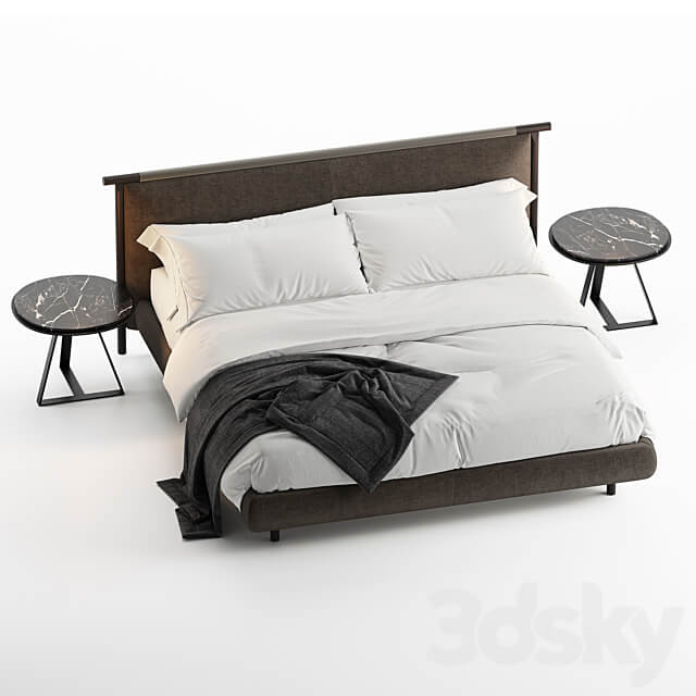 Ditre Italia NATHAN Bed 3D Models