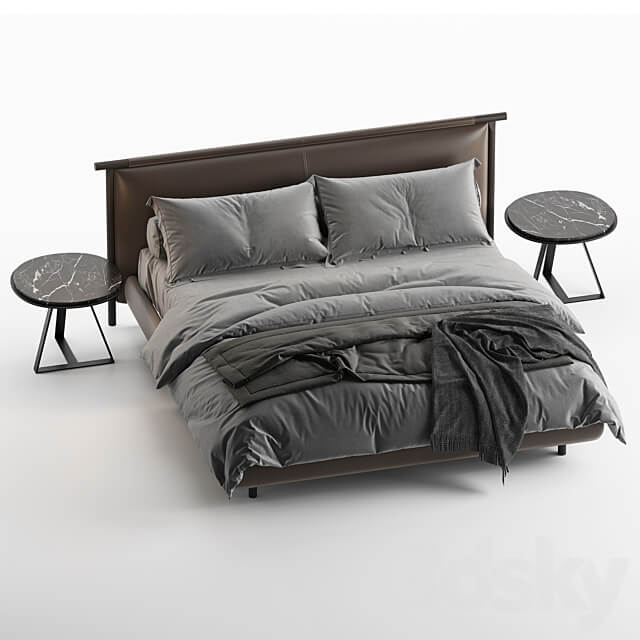 Ditre Italia NATHAN Bed 3D Models