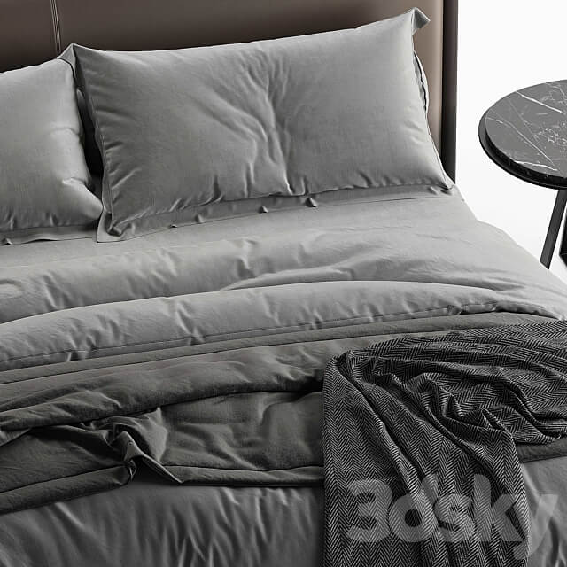 Ditre Italia NATHAN Bed 3D Models