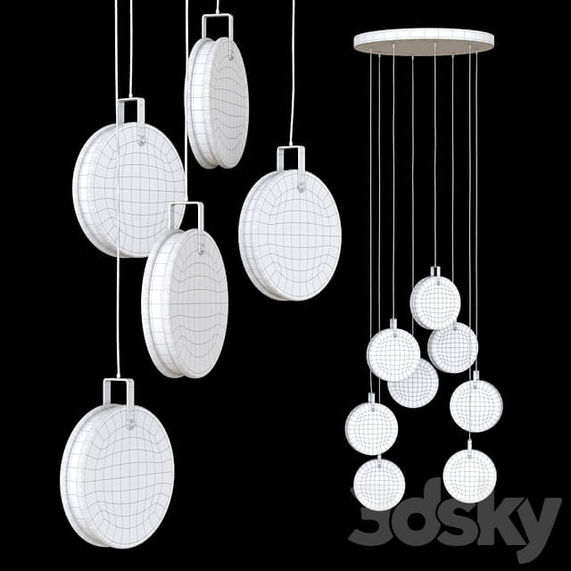 INTEGRATOR IT 1633 chandelier Pendant light 3D Models
