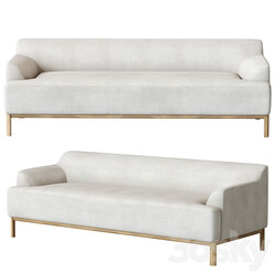 Caro Sofa 3 seater 3D Models 
