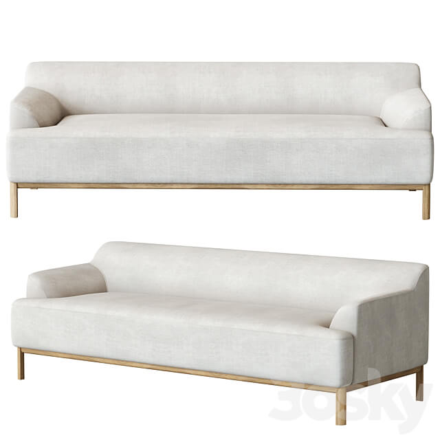 Caro Sofa 3 seater 3D Models