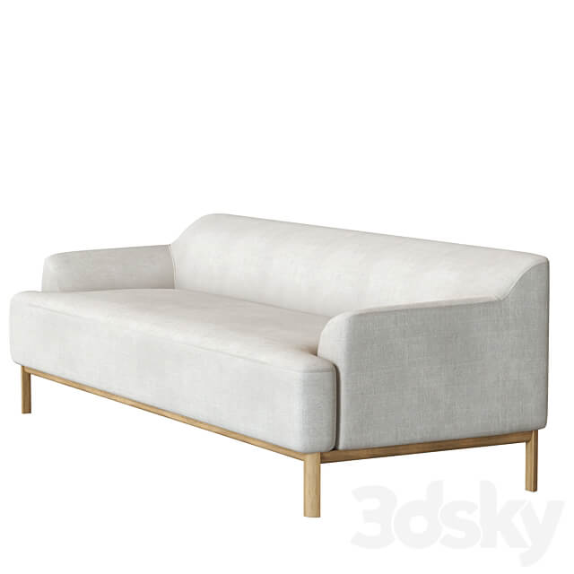 Caro Sofa 3 seater 3D Models