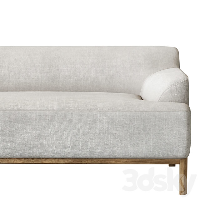 Caro Sofa 3 seater 3D Models