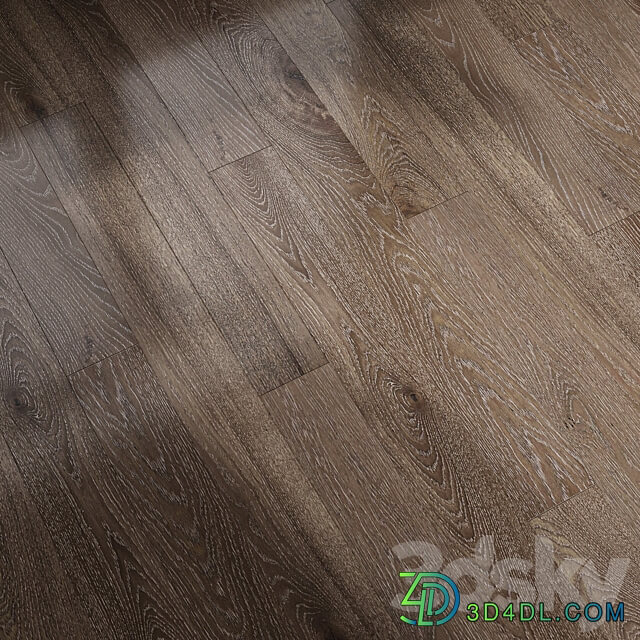 Parquet oak smoky topaz 3D Models
