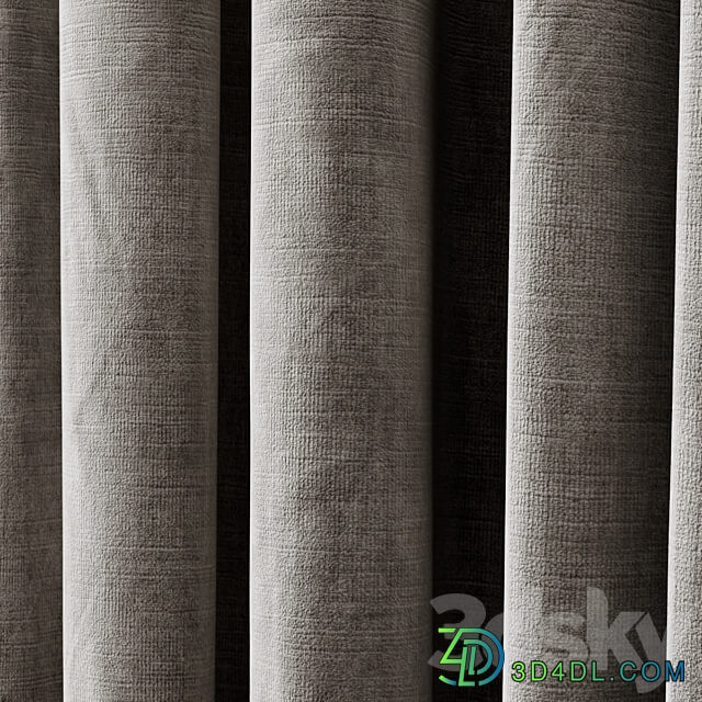 Curtains 2 3D Models