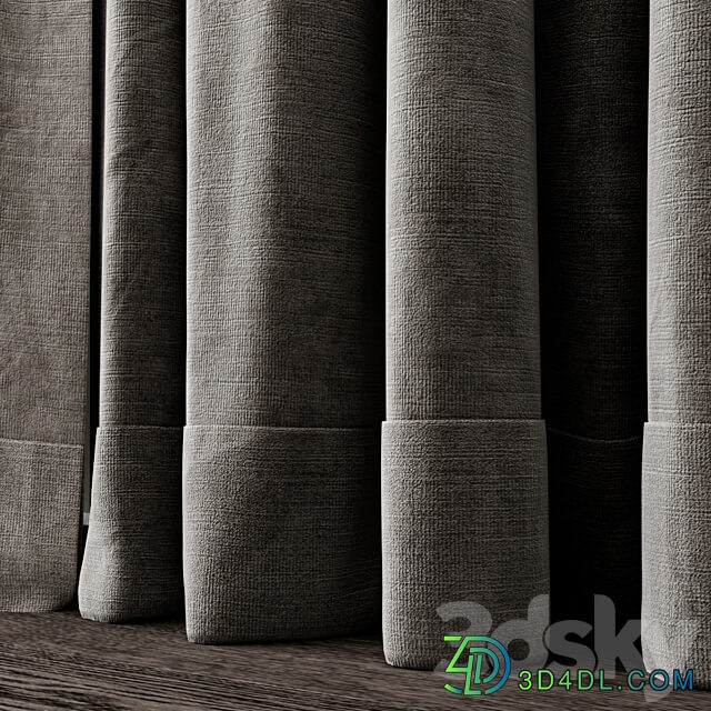 Curtains 2 3D Models