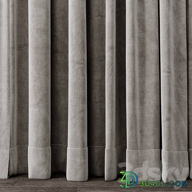 Curtains 2 3D Models