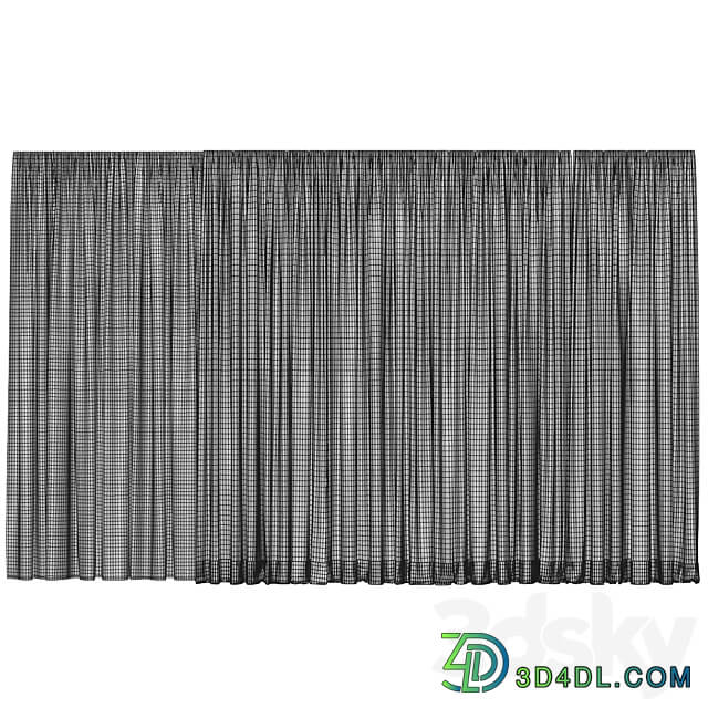 Curtains 2 3D Models