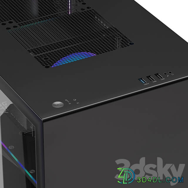 Streaming gaming computer PC other electronics 3D Models