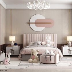 3D Model Interior Children Room 21 By HuyHieuLee 