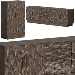 Vical Furniture Beard Sideboard Chest of drawer 3D Models 