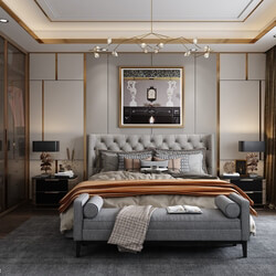 3D Interior Scenes File 3dsmax Model Bedroom 434 By Viet Long Lee 