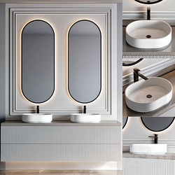 bathroom furniture 90 3D Models 