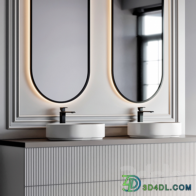 bathroom furniture 90 3D Models