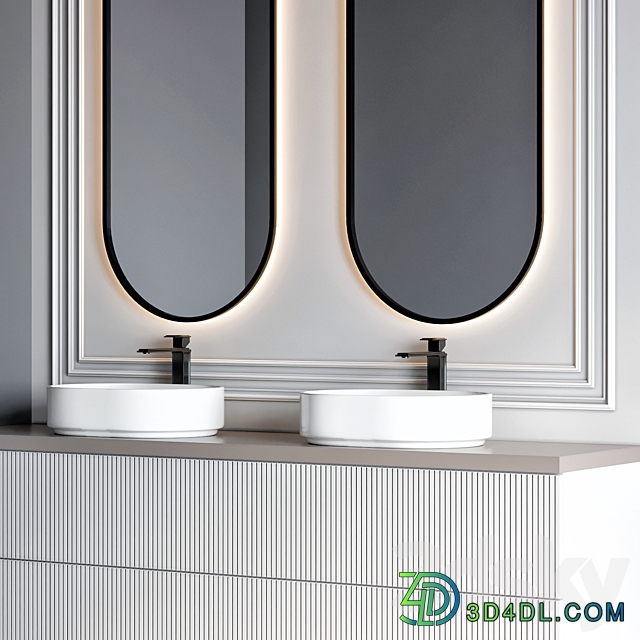 bathroom furniture 90 3D Models