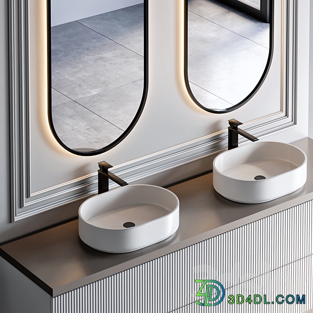 bathroom furniture 90 3D Models