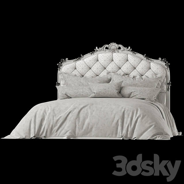 silvano grifoni bed art 2478 Bed 3D Models