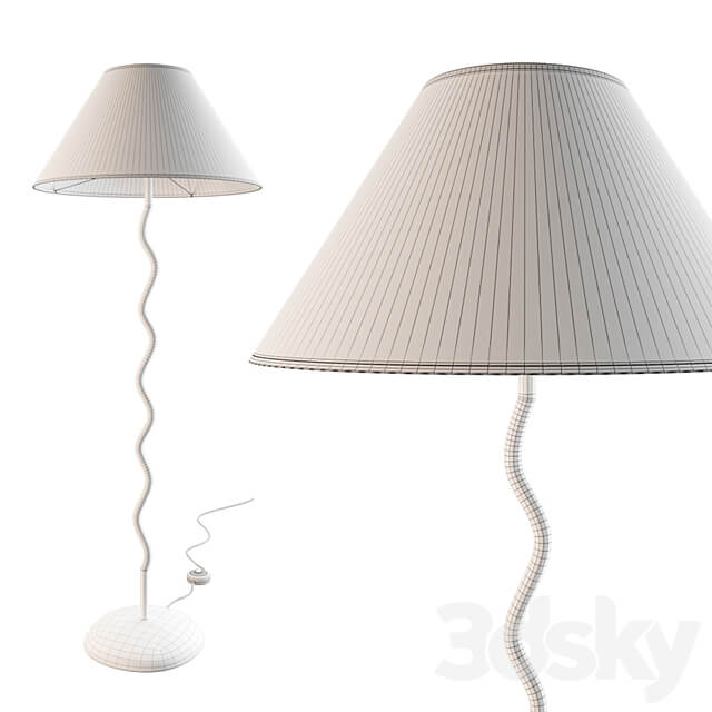 Percy Floor Lamp 3D Models