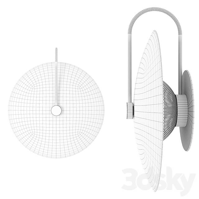 Wall lamp Manemy 3D Models