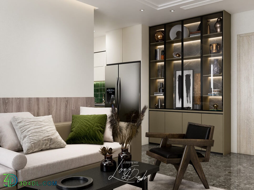 3D Interior Apartment 107 Scene File 3dsmax By Long Dinh