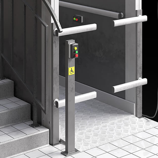 Lift for the disabled 3D Models