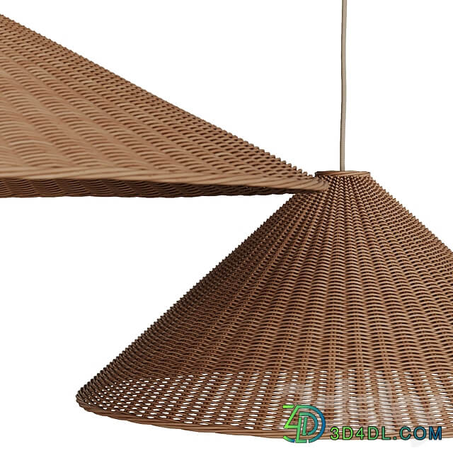 Dou lampshade by Fermliving Pendant light 3D Models