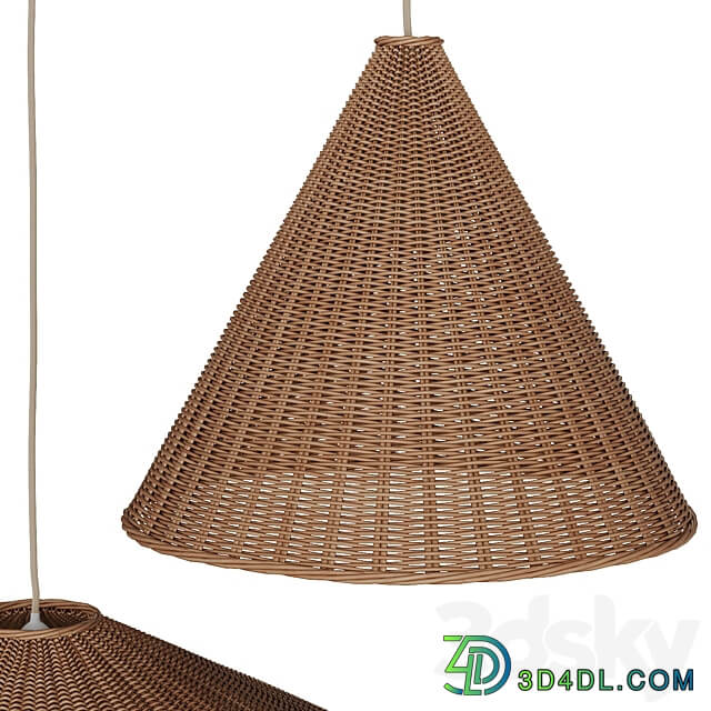 Dou lampshade by Fermliving Pendant light 3D Models