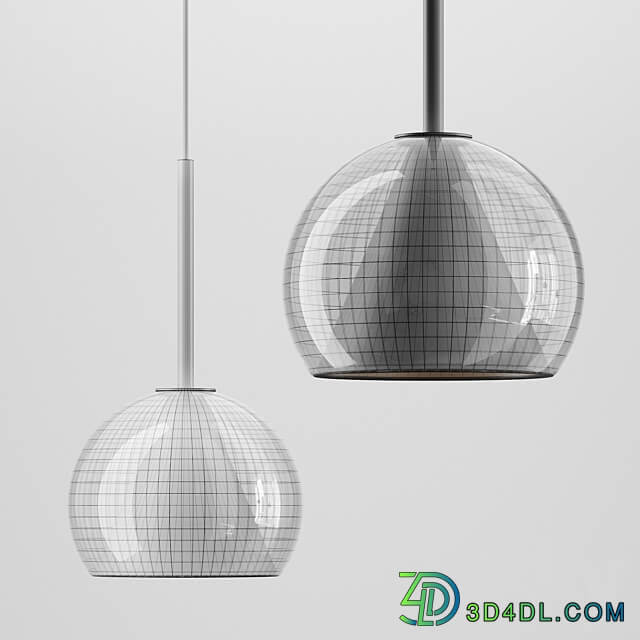 KONO LIGHT by Dechem studio Pendant light 3D Models