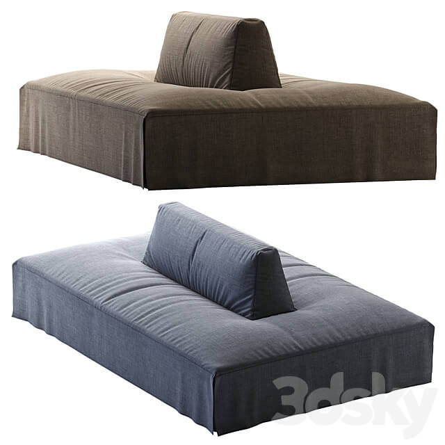 Vervoordt sofa Opera 3D Models