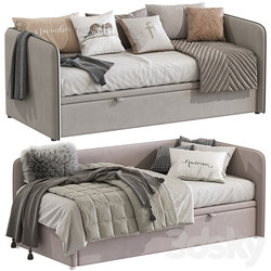 Sofa bed Simple 289 3D Models 