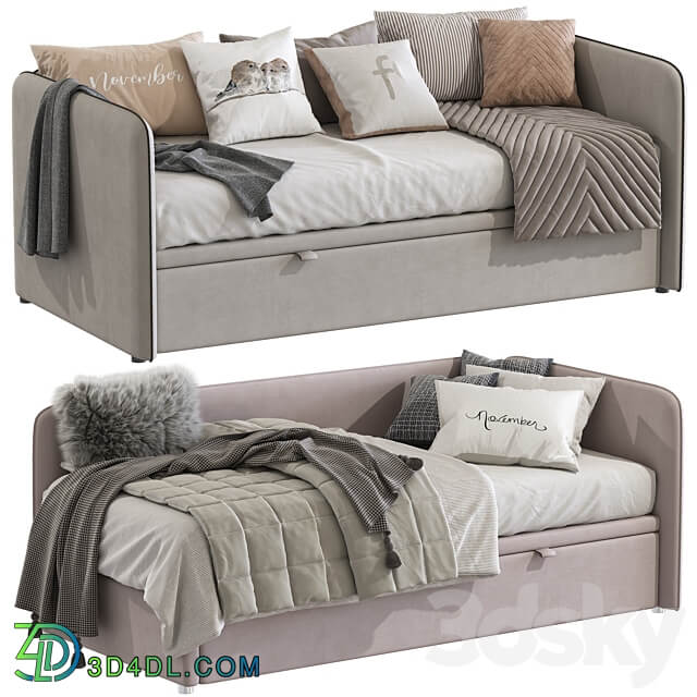 Sofa bed Simple 289 3D Models