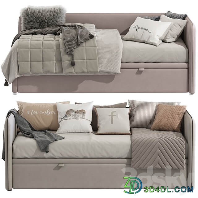 Sofa bed Simple 289 3D Models