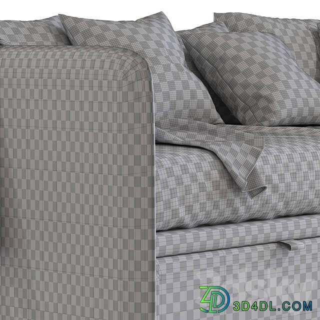 Sofa bed Simple 289 3D Models
