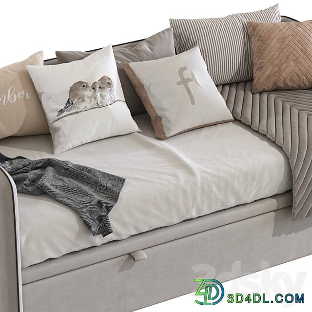 Sofa bed Simple 289 3D Models