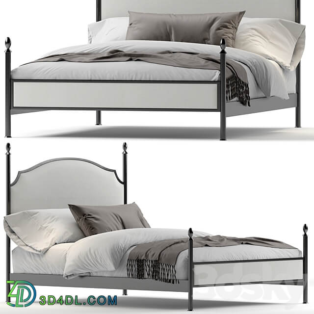 Sinead queen bed Bed 3D Models