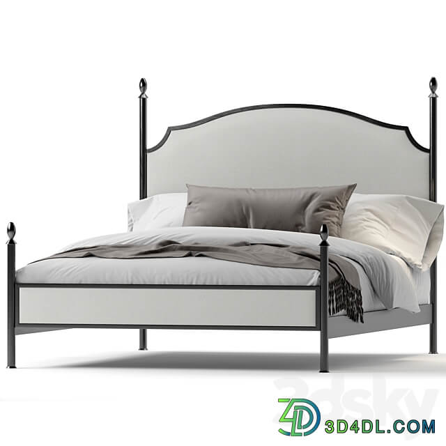 Sinead queen bed Bed 3D Models