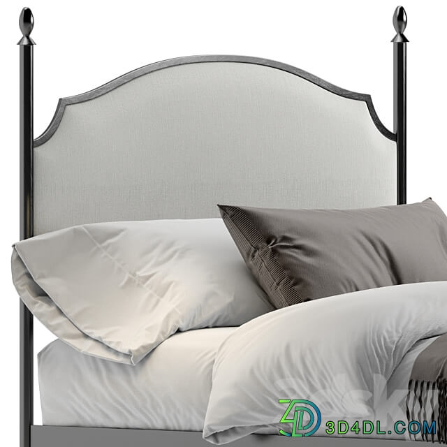 Sinead queen bed Bed 3D Models
